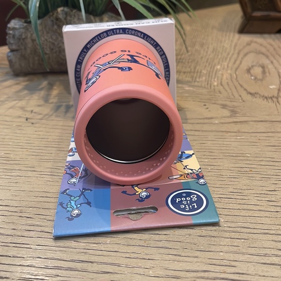 Slim can cooler LIFE IS GOOD - Picture 3 of 7